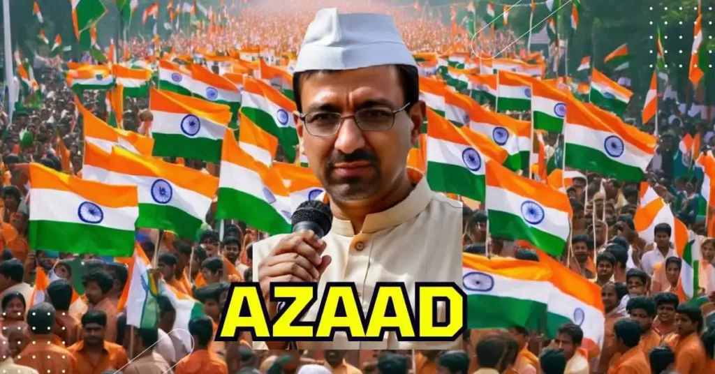 Main Azaad Hu Indian Leader Introduction