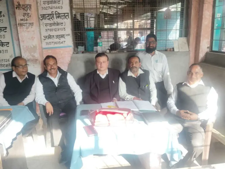 नोटरी अध्यक्ष संजय रुहेला के नेतृत्व में काशीपुर कोर्ट में नोटरी पुल की स्थापना