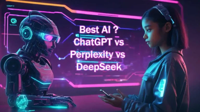Perplexity AI vs ChatGPT vs DeepSeek: Best AI Chatbot for Blogging, Coding & Research