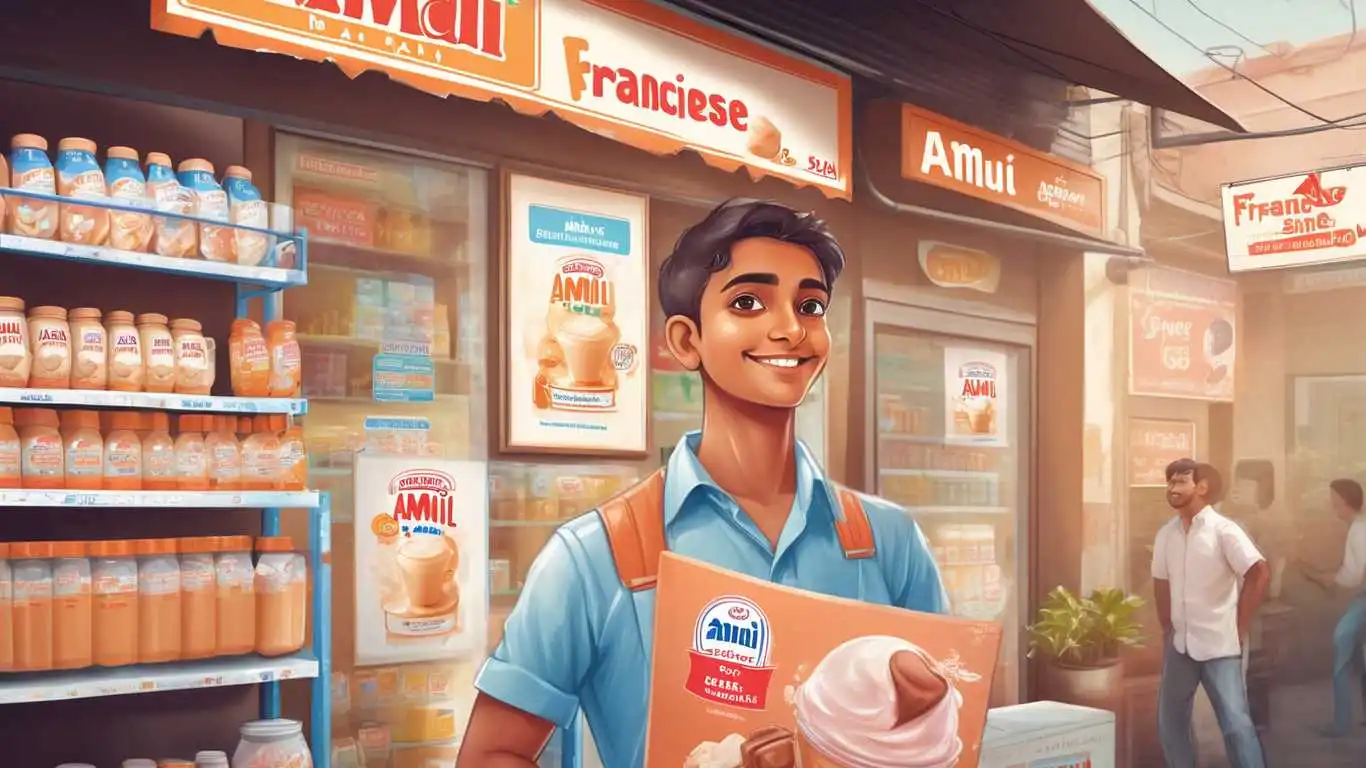 Amul Franchise Price : अमूल फ्रेंचाइजी कैसे लें