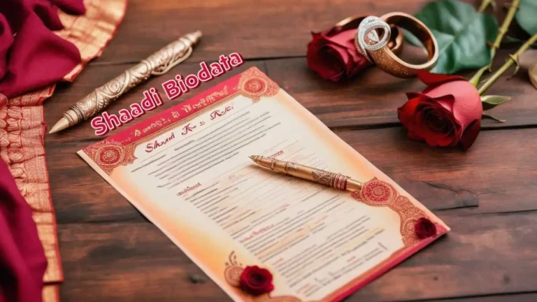 Shadi Ke Liye Biodata Kaise banaye