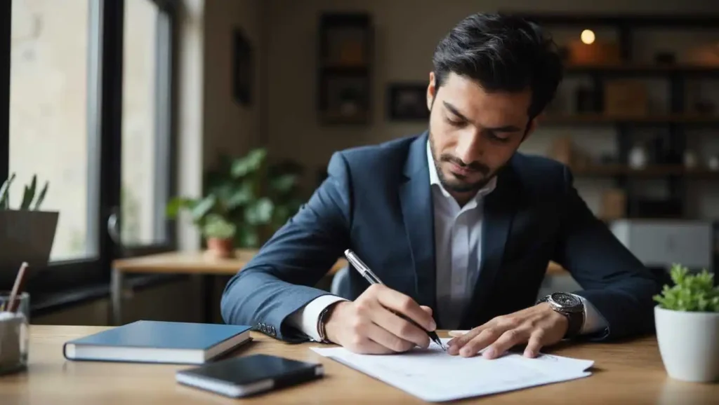 Loose Cheque Application in Hindi