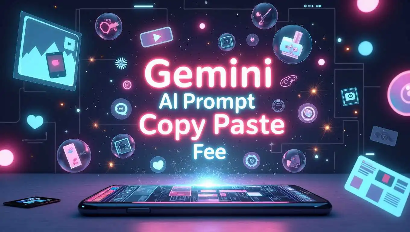 Gemini AI Prompt Copy Paste App – Viral Prompt AI 📲✨