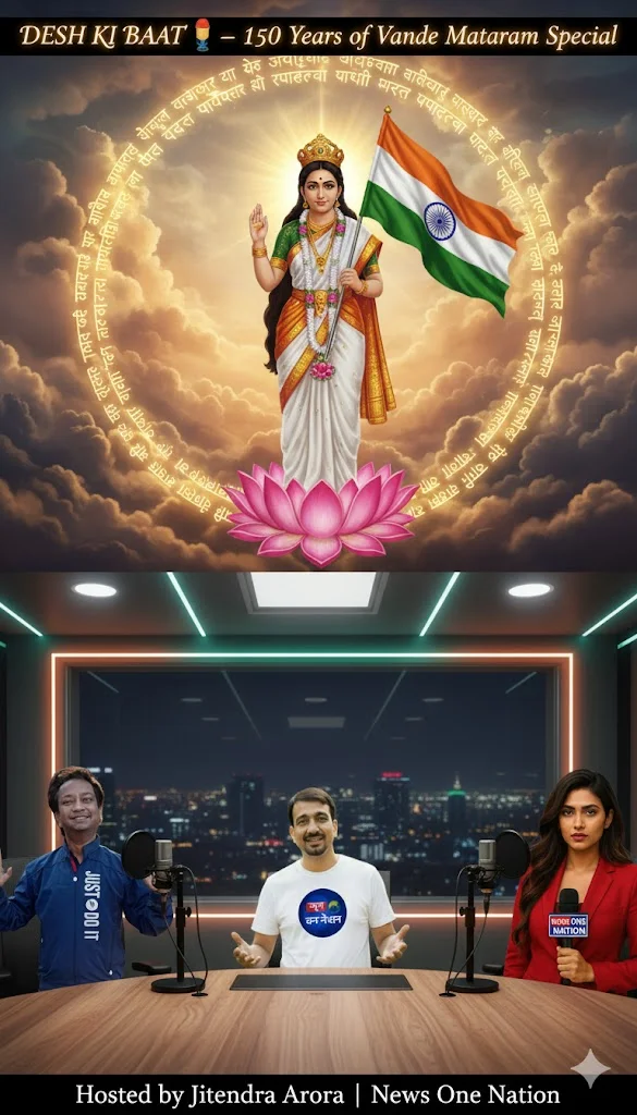 Celebrating 150 years of India’s national song “Vande Mataram" Podcast Poster