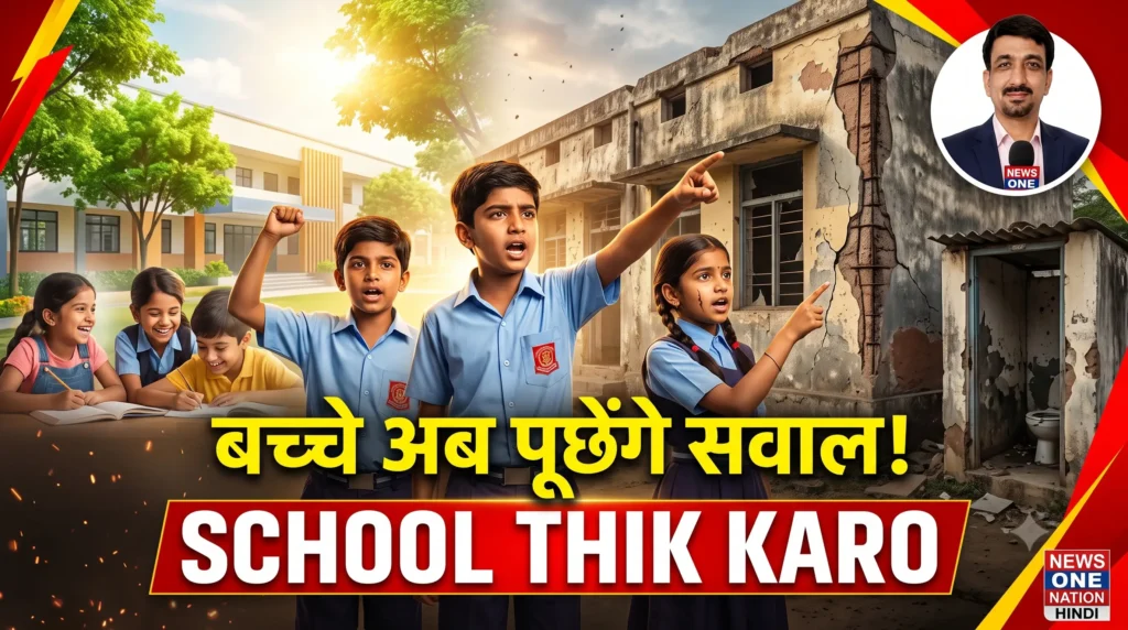Cjp school thik karo abhiyan ka assar
